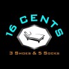 16 Cents, 3 Shoes & 5 Socks logo