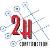 2H Construction logo