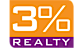 3% Realty East Coast logo