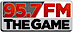 95.7 FM The Game logo