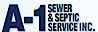 A-1 Sewer & Septic Service logo