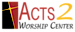 Acts 2 Worship Center logo