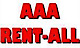 AAA Rent All logo