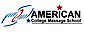 American College Massage School logo