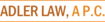 Adler Law logo