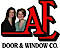 AE Door & Window logo