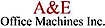 A & E Office Machines logo