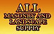 ALL Masonry & Landscape Supply logo