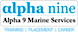 Alpha 9 Marine Services logo