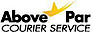 Above Par Courier Service logo