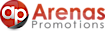 Arenas Promotions logo