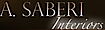 A Saberi Interiors logo