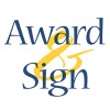 Award and Sign logo