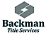 Backman Title Services logo