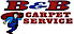 B&B Carpet Service logo