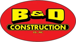 B & D Construction logo