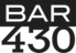 Bar 430 logo