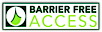 Barrier Free Access logo