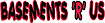 Basements R Us logo