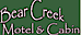 Bear Creek Cabins logo