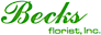 Becks Florist logo