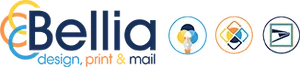 Bellia Design, Print & Mail logo