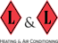 L&L Heating & Air Conditioning logo