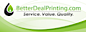 Better Deal Printing logo