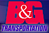 B & G Transportation logo