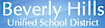 Beverly Hills Unified School District logo