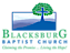 Blacksburg Baptist Church logo