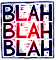 BLAH! blah logo