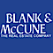 Blank & McCune The Real Estate logo