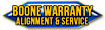 Boone Warranty Alignment & Service logo