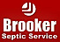 Brooker Septic Service logo