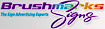 Brushmarks Signs logo