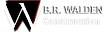 B.R. Walden Construction logo