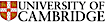 University of Cambridge logo