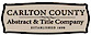 Carlton County Abstract & Title logo