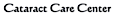 Cataract Care Center logo