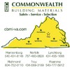 Commonwealth Building Materials logo