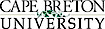 Cape Breton University logo