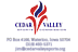 Cedar Valley Sports Commission logo