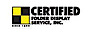 Certified Folder Display Service logo