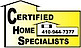 Certified Home Specialists logo