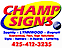 Champ Signs logo