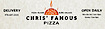 Chris'' Famous Pizza logo