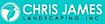 Chris James Landscaping logo