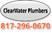 ClearWater Plumbers logo