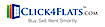 Click4flats.com logo